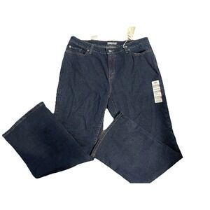 Levis 515 Jeans Womens 22W Dk Blue Bootcut Stretch Regular Fit Sit Below Waist